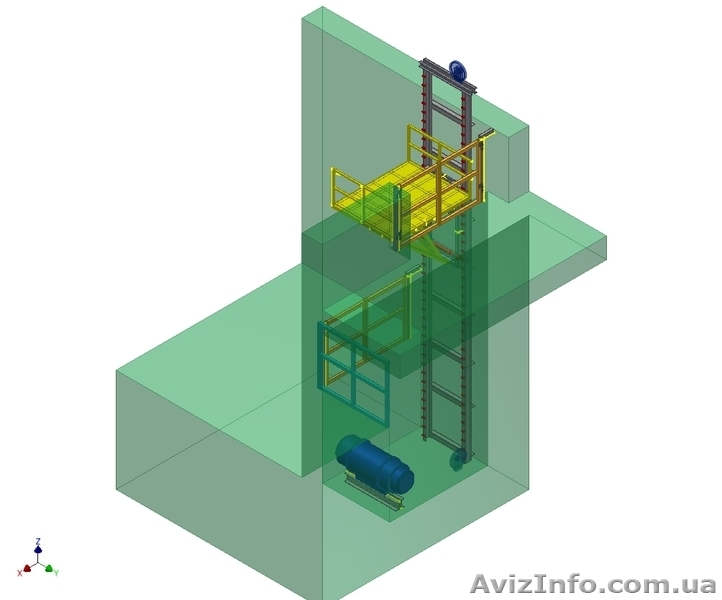 ПОДЪЁМНИКИ ГРУЗОВЫЕ, ПОДЪЁМНИКИ ДЛЯ СКЛАДОВ, ПОДЪЁМНИКИ ДЛЯ МАЗАЗИНОВ - <ro>Изображение</ro><ru>Изображение</ru> #5, <ru>Объявление</ru> #330995