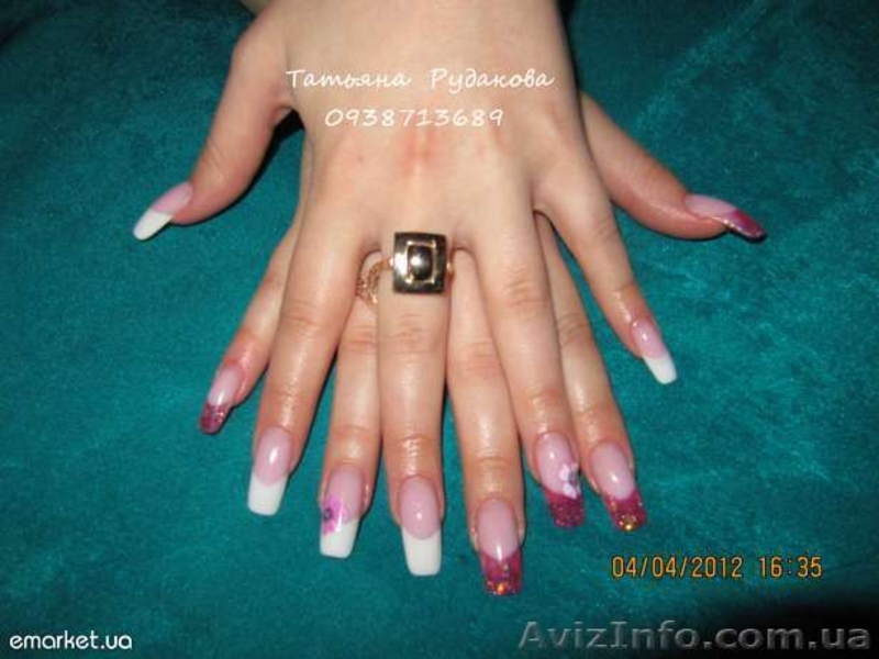 Наращивание акриловых ногтей,красиво и качественно! - <ro>Изображение</ro><ru>Изображение</ru> #3, <ru>Объявление</ru> #769996