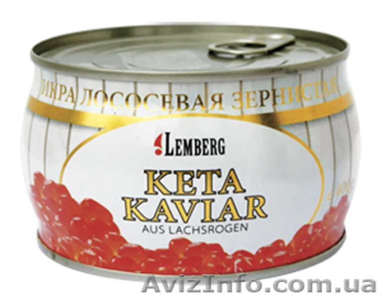 Икра красная лососевая горбуша, кетовая Lemberg (Лемберг)  - <ro>Изображение</ro><ru>Изображение</ru> #3, <ru>Объявление</ru> #788509