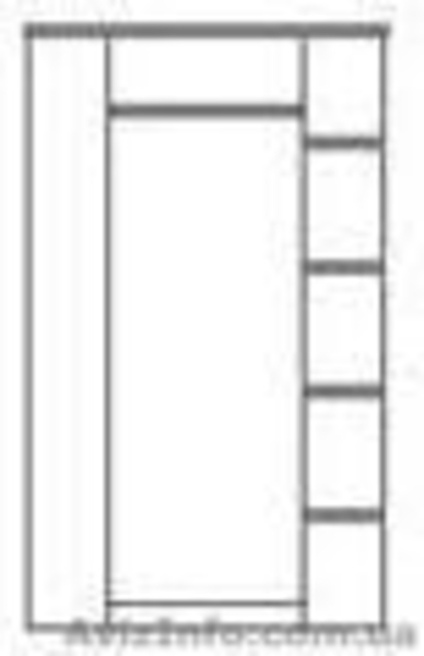Шкаф платяной. Шкаф-3у (компанит) - <ro>Изображение</ro><ru>Изображение</ru> #3, <ru>Объявление</ru> #790004