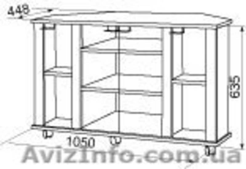 Титан-4 (угловая). ТВ Тумба (компанит) - <ro>Изображение</ro><ru>Изображение</ru> #3, <ru>Объявление</ru> #789874