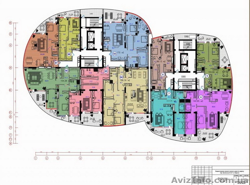  Продам 2 ком. кв. в Приморском районе. ЖК  'ЛАНЖЕРОН'. - <ro>Изображение</ro><ru>Изображение</ru> #9, <ru>Объявление</ru> #824475