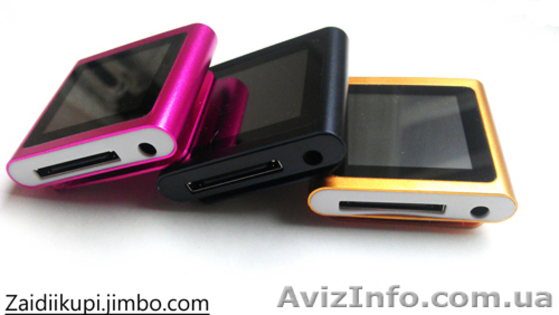 MP4 плеер 8Gb, iPod Nano 6-го поколения (КОПИЯ) - <ro>Изображение</ro><ru>Изображение</ru> #1, <ru>Объявление</ru> #848002
