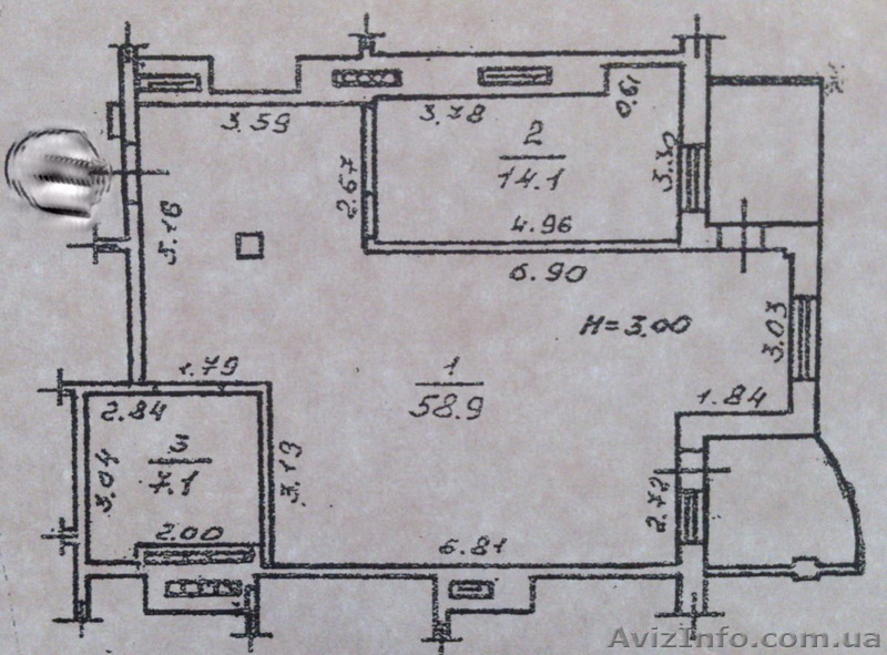 Продам 2 ком. кв. в жк  'НОВАЯ АРКАДИЯ'/Тенистая=10 эт=85кв.м. - <ro>Изображение</ro><ru>Изображение</ru> #3, <ru>Объявление</ru> #839037