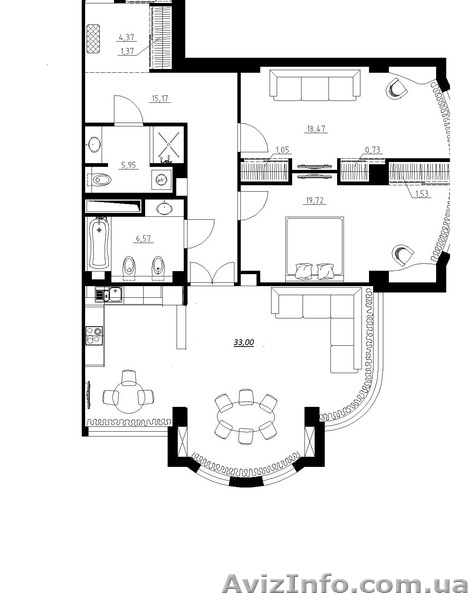 Продам 3-х комн. квартиру на ул. Французский бульвар - <ro>Изображение</ro><ru>Изображение</ru> #9, <ru>Объявление</ru> #867630