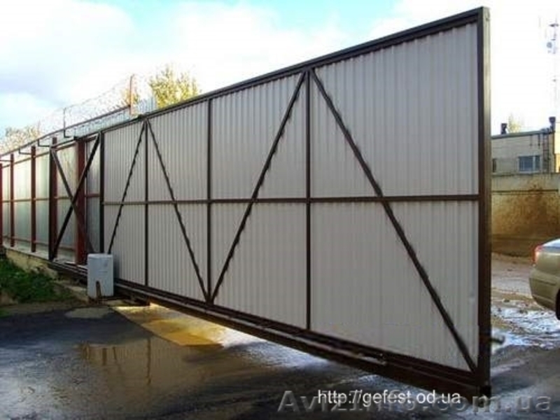 Ворота въездные металлические, кованные, ажурные, ворота гаражные - <ro>Изображение</ro><ru>Изображение</ru> #3, <ru>Объявление</ru> #875424