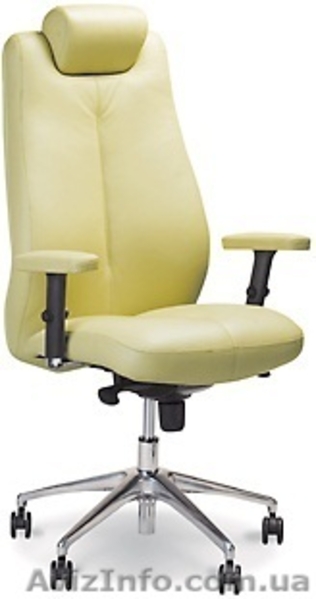 Кресла для руководителей, SONATA steel chrome (с механизмом «Мультиблок»), Офисн - <ro>Изображение</ro><ru>Изображение</ru> #3, <ru>Объявление</ru> #890045
