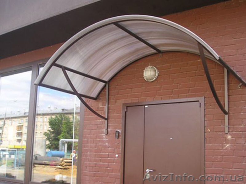 Навесы из поликарбоната в Одессе - <ro>Изображение</ro><ru>Изображение</ru> #8, <ru>Объявление</ru> #901002