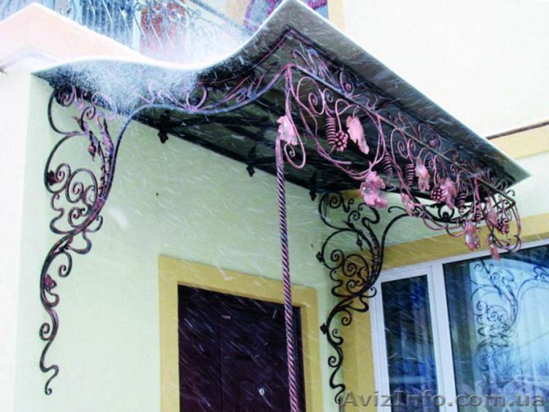 Навесы из поликарбоната в Одессе - <ro>Изображение</ro><ru>Изображение</ru> #5, <ru>Объявление</ru> #901002