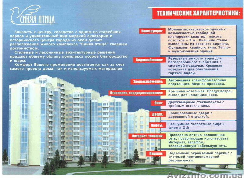 Продам 3 ком.  кв.  в  жк СИНЯЯ ПТИЦА/пер. Обсерваторный - <ro>Изображение</ro><ru>Изображение</ru> #6, <ru>Объявление</ru> #908483