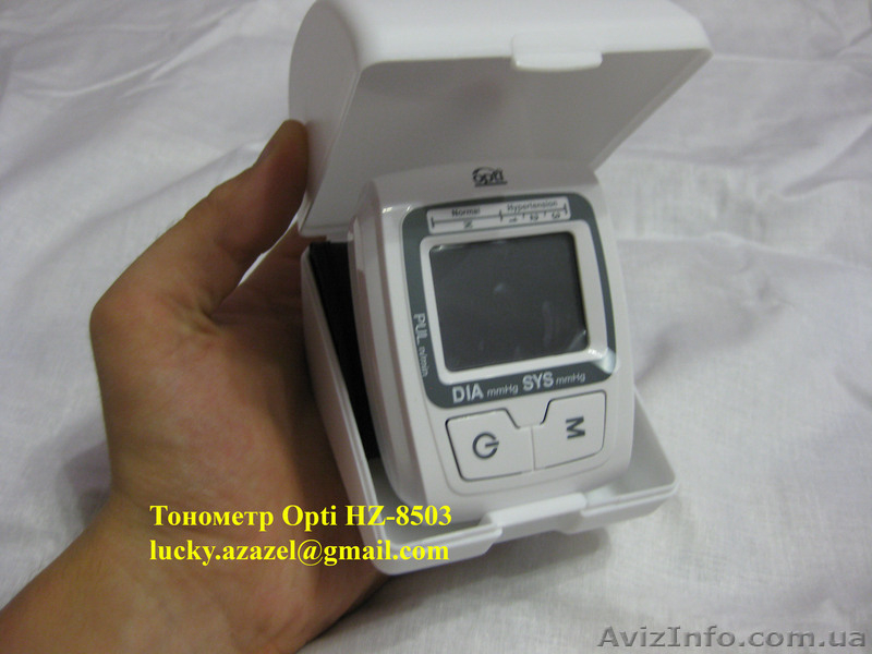 Тонометр на запястье за 160 грн!!! OPTI HZ-8503 Польша - <ro>Изображение</ro><ru>Изображение</ru> #3, <ru>Объявление</ru> #921016