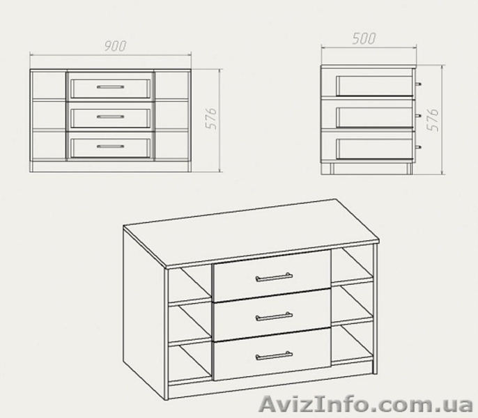тв тумба, МС Орбита ТВ-1 (Компанит),для дома и офисов - <ro>Изображение</ro><ru>Изображение</ru> #3, <ru>Объявление</ru> #912798