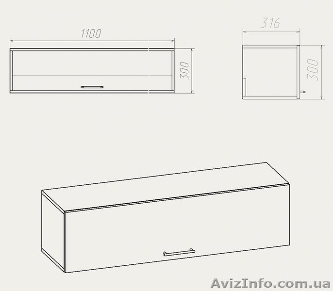 Шкаф, полка, МС Орбита ВМ - 5 (Компанит),для дома и офисов. - <ro>Изображение</ro><ru>Изображение</ru> #3, <ru>Объявление</ru> #912783