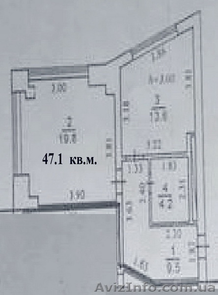 Продам 2-х ком. кв. на пр-те ШЕВЧЕНКО/Дворец спорта=47 кв.м. - <ro>Изображение</ro><ru>Изображение</ru> #4, <ru>Объявление</ru> #931398