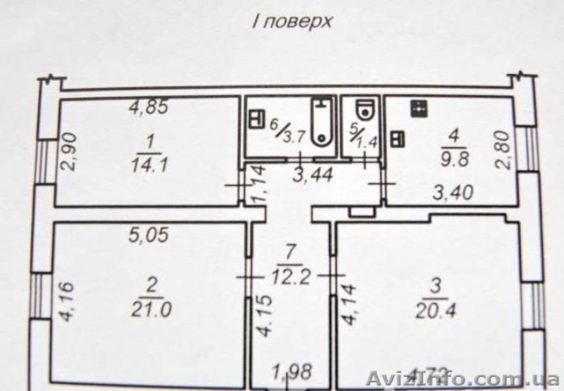 Продам 3-х комн. квартиру с евроремонтом на ул. Гагарина пр. - <ro>Изображение</ro><ru>Изображение</ru> #5, <ru>Объявление</ru> #952957