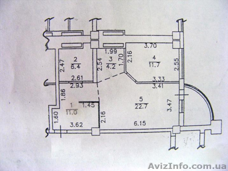 Продам 2-х комн. квартиру на ул. Армейская - <ro>Изображение</ro><ru>Изображение</ru> #7, <ru>Объявление</ru> #981576