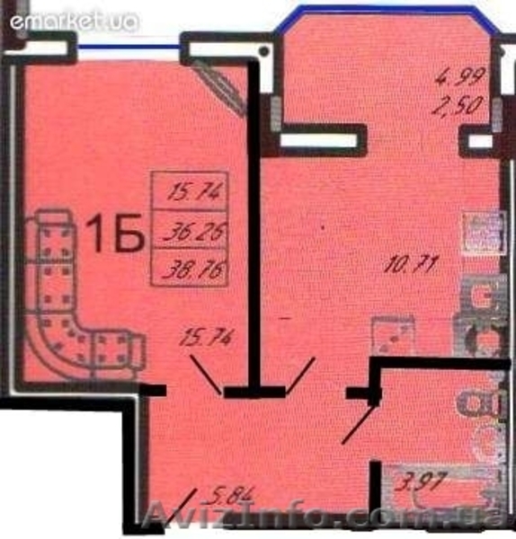 Квартира в новом доме с оплатой в рассрочку - <ro>Изображение</ro><ru>Изображение</ru> #2, <ru>Объявление</ru> #1010216