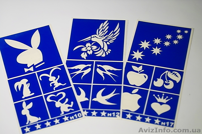 Трафареты для Био ТАТУ.Акция 2+1. - <ro>Изображение</ro><ru>Изображение</ru> #4, <ru>Объявление</ru> #1012329