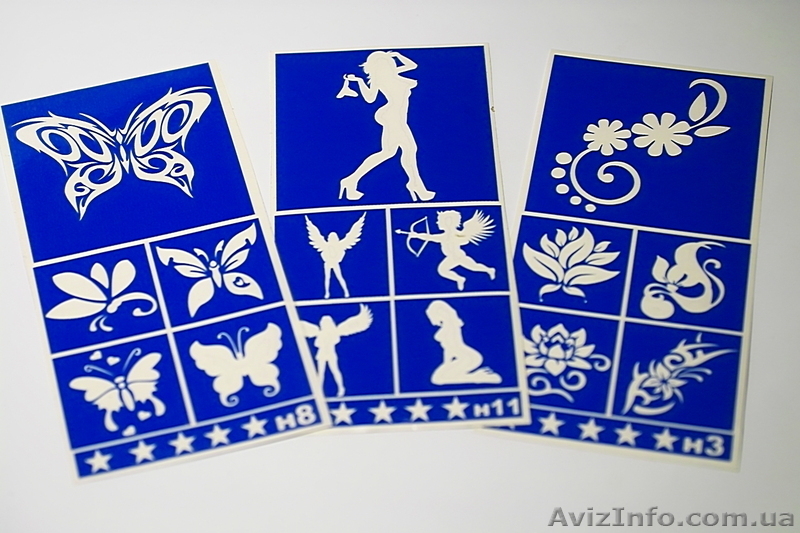 Трафареты для Био ТАТУ.Акция 2+1. - <ro>Изображение</ro><ru>Изображение</ru> #5, <ru>Объявление</ru> #1012329