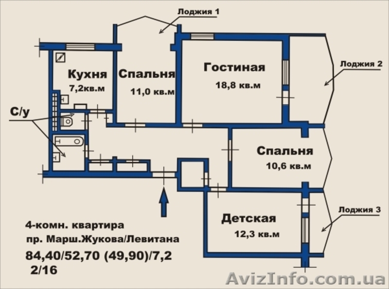 Лучшее предложение на Таирова - популярный в Одессе «сотовый» проект на ул. Марш - <ro>Изображение</ro><ru>Изображение</ru> #4, <ru>Объявление</ru> #1027276