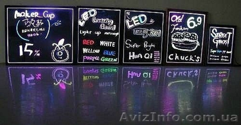 Маркерные неоновые рекламные вывески  - <ro>Изображение</ro><ru>Изображение</ru> #3, <ru>Объявление</ru> #1024040