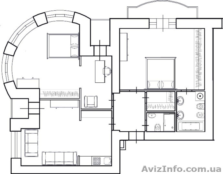 Продам 2-х комн. квартиру в ЖК "Патриций" на ул. Маразлиевская - <ro>Изображение</ro><ru>Изображение</ru> #3, <ru>Объявление</ru> #1032118