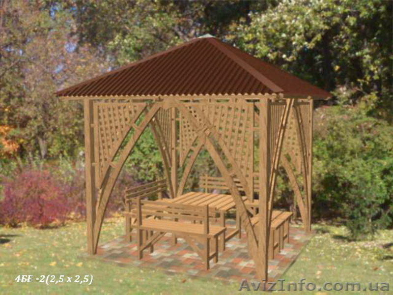 Беседки дешевые, эконом класс - (бюджетные) от Prosperitas (новый,большой выбор) - <ro>Изображение</ro><ru>Изображение</ru> #3, <ru>Объявление</ru> #1056436