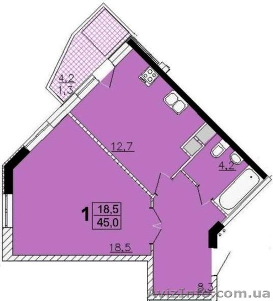 Лучшее в Приморском районе!  ЖК «Среднефонтанский». Скидка 20% - <ro>Изображение</ro><ru>Изображение</ru> #3, <ru>Объявление</ru> #1053933