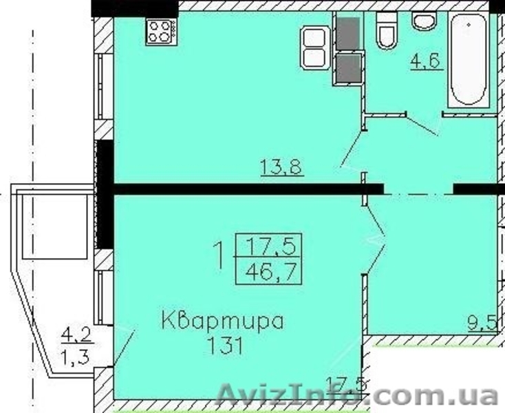 Лучшее в Приморском районе!  ЖК «Среднефонтанский». Скидка 20% - <ro>Изображение</ro><ru>Изображение</ru> #4, <ru>Объявление</ru> #1053933