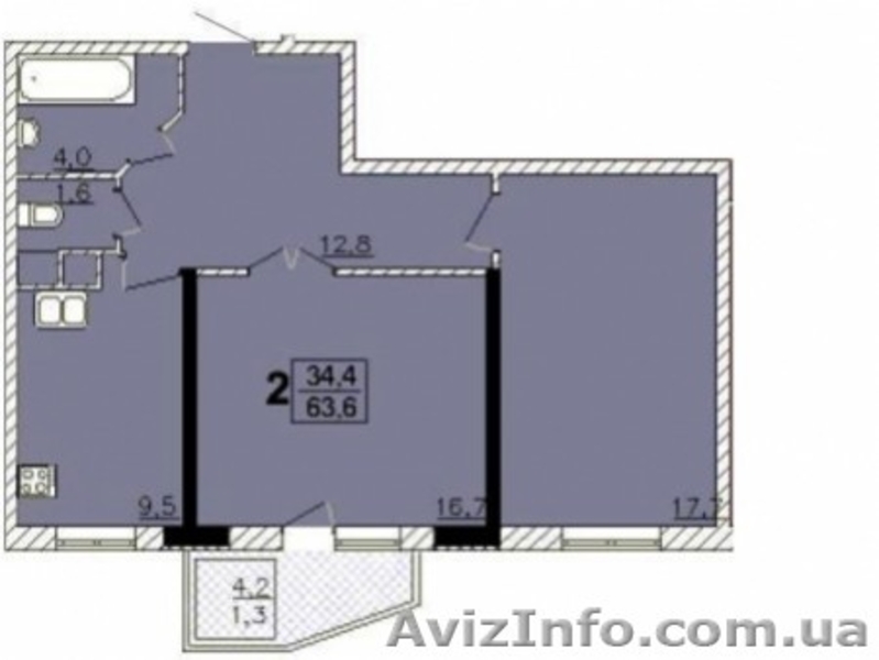 Самое выгодное предложение!  ЖК «Среднефонтанский». Скидка 20% - <ro>Изображение</ro><ru>Изображение</ru> #3, <ru>Объявление</ru> #1053934
