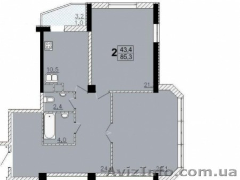 Самое выгодное предложение!  ЖК «Среднефонтанский». Скидка 20% - <ro>Изображение</ro><ru>Изображение</ru> #5, <ru>Объявление</ru> #1053934