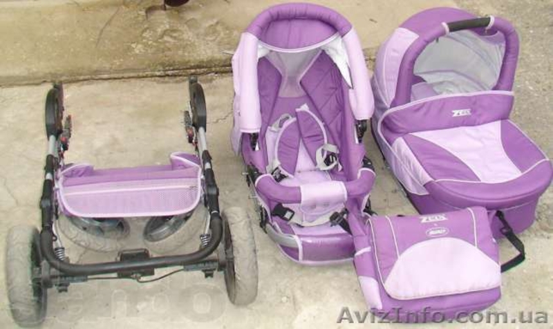 Продам коляску ZEIX Adamex 2 в 1 - <ro>Изображение</ro><ru>Изображение</ru> #5, <ru>Объявление</ru> #1066315