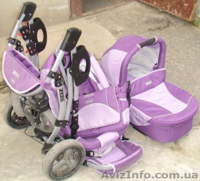 Продам коляску ZEIX Adamex 2 в 1 - <ro>Изображение</ro><ru>Изображение</ru> #6, <ru>Объявление</ru> #1066315