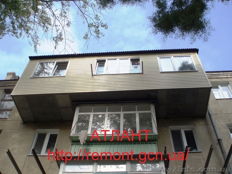 Расширение балконов и лоджий, ремонт балконов - <ro>Изображение</ro><ru>Изображение</ru> #4, <ru>Объявление</ru> #1066110
