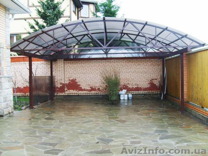 Навесы из поликарбоната Одесса - <ro>Изображение</ro><ru>Изображение</ru> #3, <ru>Объявление</ru> #1093949