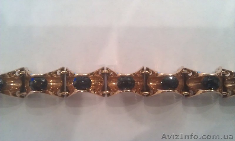 браслет с сапфирами - <ro>Изображение</ro><ru>Изображение</ru> #3, <ru>Объявление</ru> #1110003