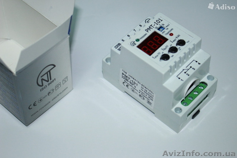 Реле максимального тока РМТ-101 Новатек-Электро - <ro>Изображение</ro><ru>Изображение</ru> #3, <ru>Объявление</ru> #1133208