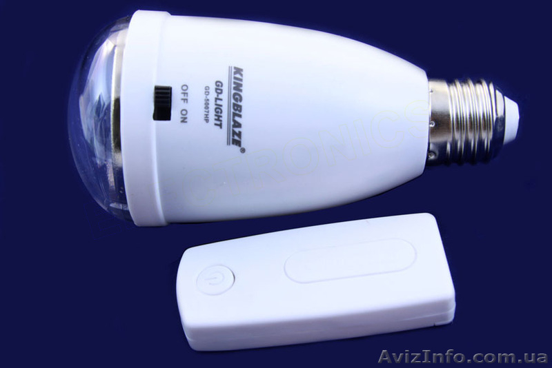 Led лампочка с пультом Kingblaze GD-5007HP - <ro>Изображение</ro><ru>Изображение</ru> #3, <ru>Объявление</ru> #1150794