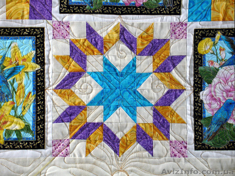 Авторские одеяла и подушки в стиле пэчворк!!! - <ro>Изображение</ro><ru>Изображение</ru> #5, <ru>Объявление</ru> #1164749