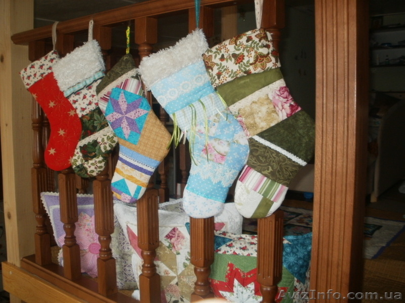 Рождественские (новогодние) сапожки пэчворк!!! - <ro>Изображение</ro><ru>Изображение</ru> #3, <ru>Объявление</ru> #1159672