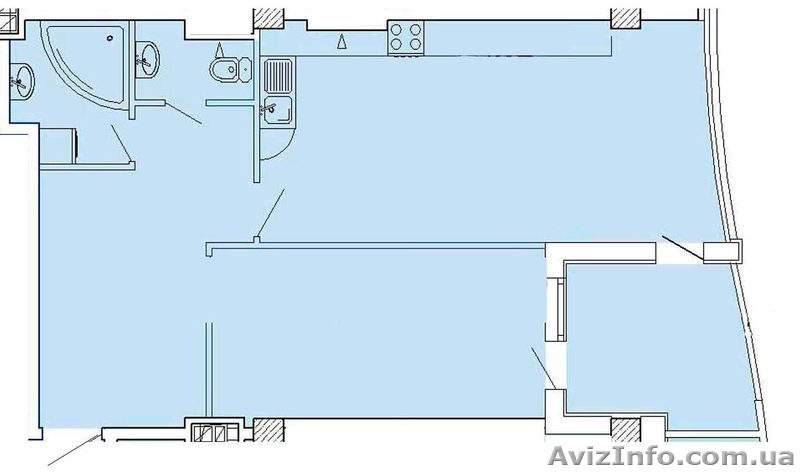 1 комн. квартира Фонтанская дорога/Красных зорь - <ro>Изображение</ro><ru>Изображение</ru> #3, <ru>Объявление</ru> #1237268
