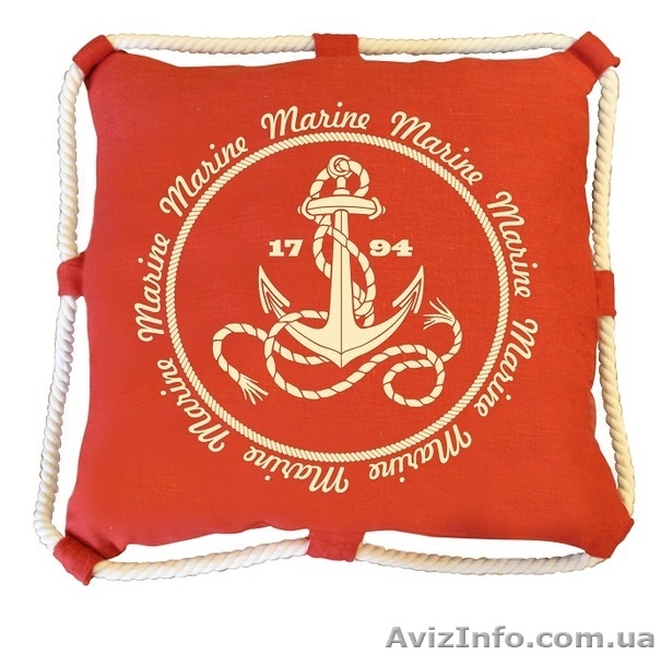Декоративные подушки в морском стиле - <ro>Изображение</ro><ru>Изображение</ru> #4, <ru>Объявление</ru> #1235895
