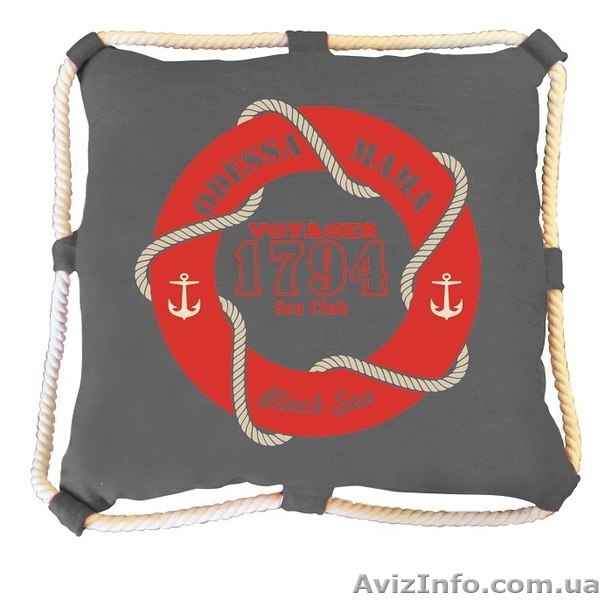 Декоративные подушки в морском стиле - <ro>Изображение</ro><ru>Изображение</ru> #5, <ru>Объявление</ru> #1235895