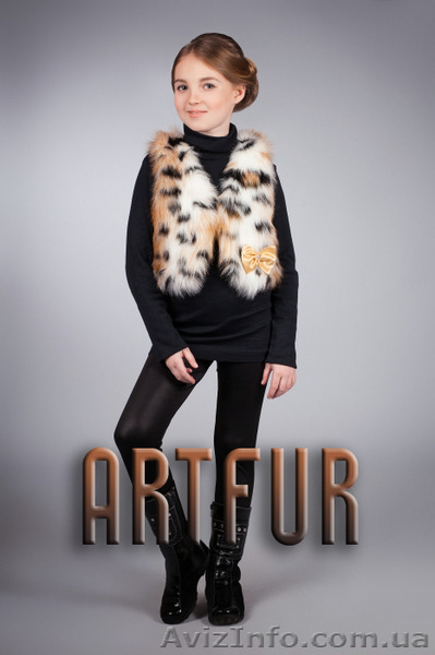 Детские жилеты и жакеты из эко-меха от ARTFUR - <ro>Изображение</ro><ru>Изображение</ru> #2, <ru>Объявление</ru> #1285790