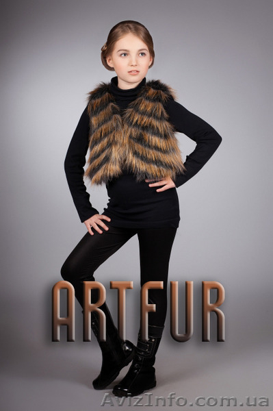 Детские жилеты и жакеты из эко-меха от ARTFUR - <ro>Изображение</ro><ru>Изображение</ru> #3, <ru>Объявление</ru> #1285790