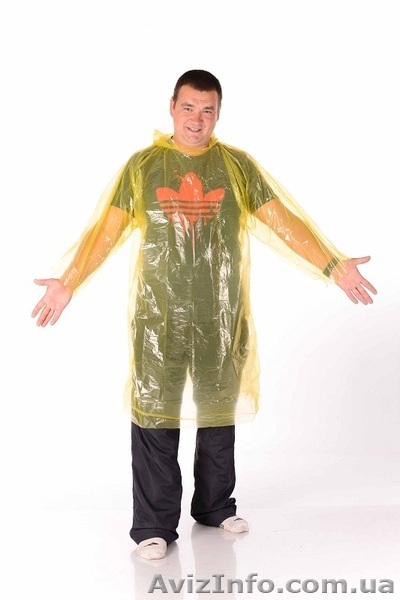 Oднoразoвые плащи - дoждевики oптoм, oт украинскoгo прoизвoдителя. - <ro>Изображение</ro><ru>Изображение</ru> #3, <ru>Объявление</ru> #1295738