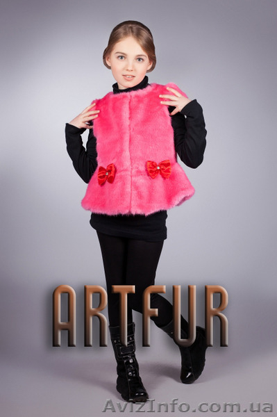 Детские жилеты и жакеты из эко-меха от ARTFUR - <ro>Изображение</ro><ru>Изображение</ru> #4, <ru>Объявление</ru> #1285790