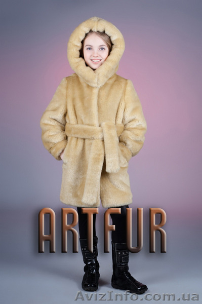Шубы из эко-меха для маленьких модниц от ARTFUR - <ro>Изображение</ro><ru>Изображение</ru> #3, <ru>Объявление</ru> #1285787
