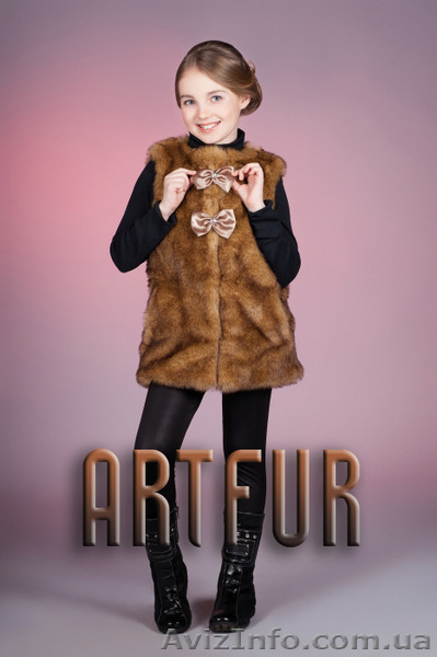 Детские жилеты и жакеты из эко-меха от ARTFUR - <ro>Изображение</ro><ru>Изображение</ru> #6, <ru>Объявление</ru> #1285790