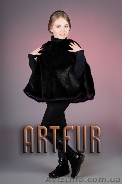 Детские кейп-пальто из эко-меха от ARTFUR - <ro>Изображение</ro><ru>Изображение</ru> #7, <ru>Объявление</ru> #1285792